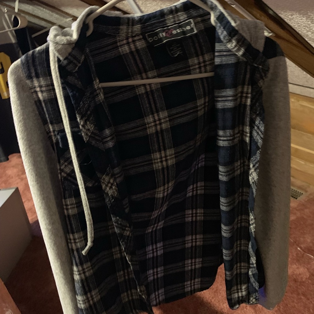 Women’s size medium flannel hoodie